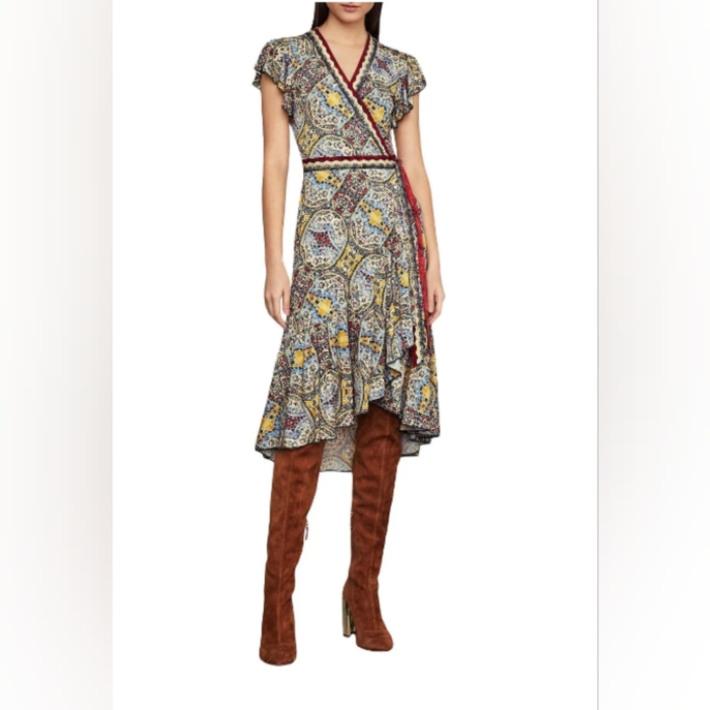 BCBGMaxAzria Vibrant Multicolor Dress